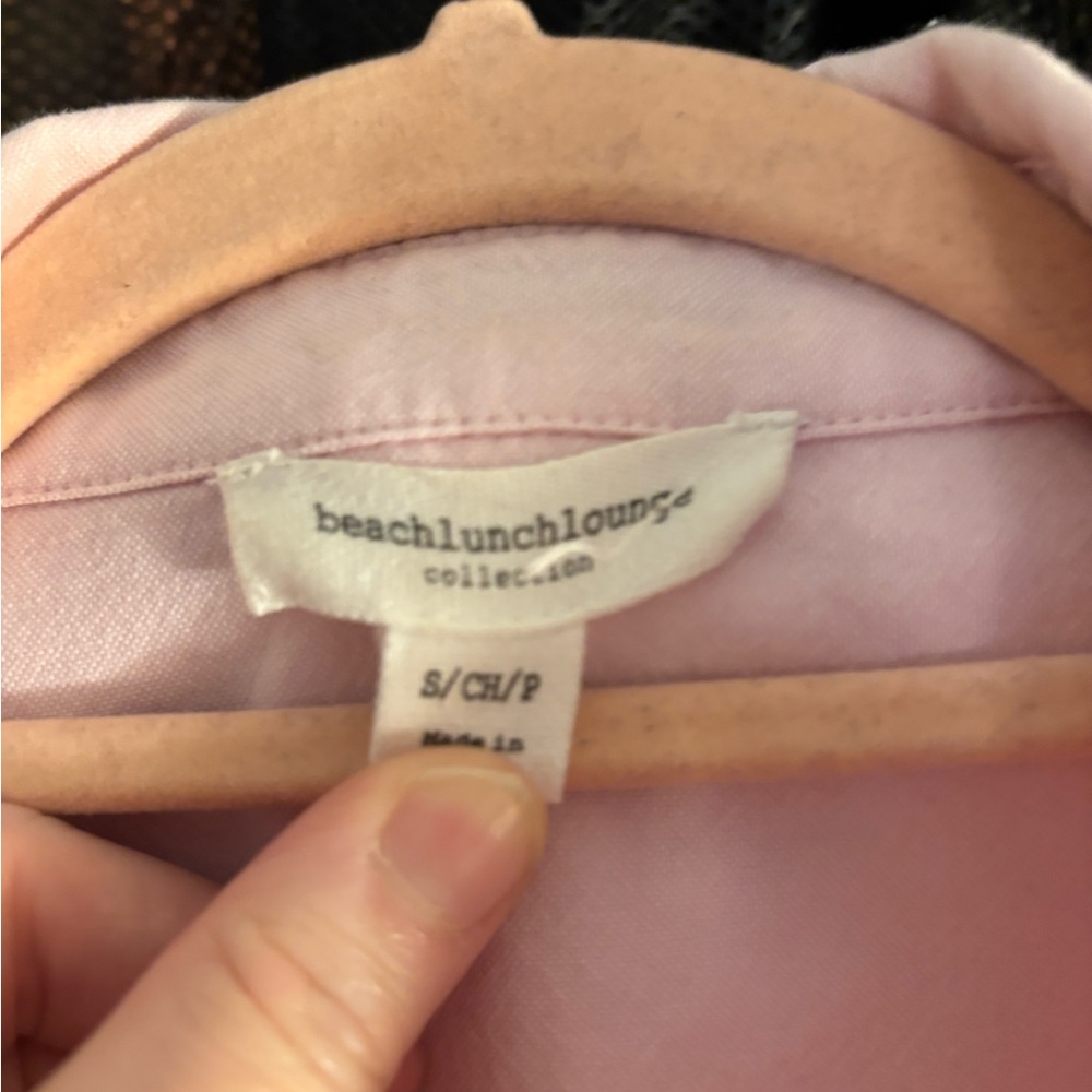 beachlunchlounge Pink Blouse
